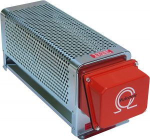 Non-thermostatically-controlled industrial radiators