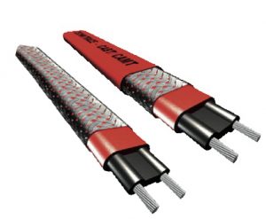 Self-regulating heating cables