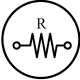 electrical resistance icon