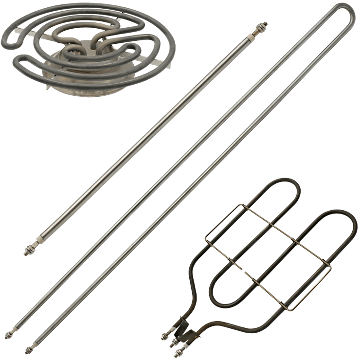 shielded heating resistor