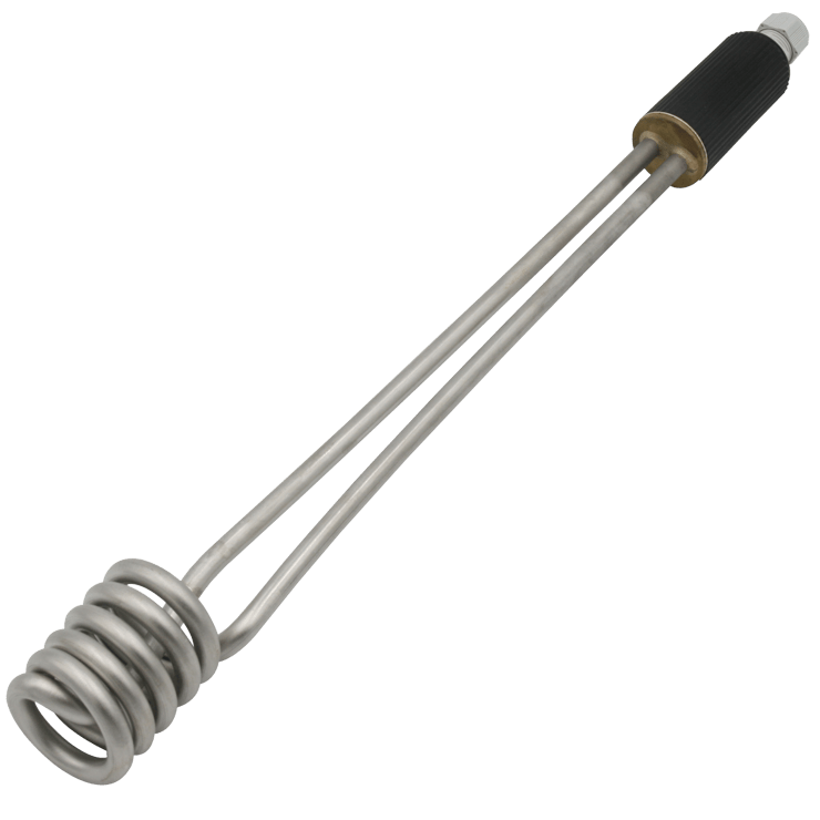 thermoplongeur amovible spirale vertical