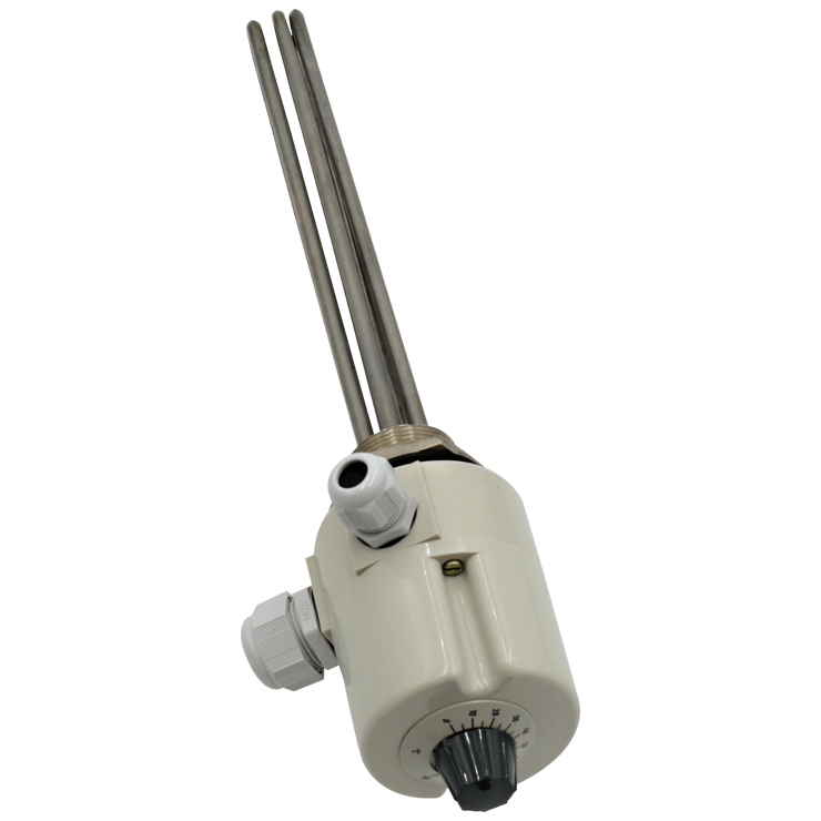 thermoplongeur visser boîtier blanc thermostat