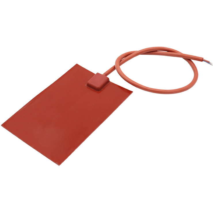 tissu chauffant rectangulaire silicone