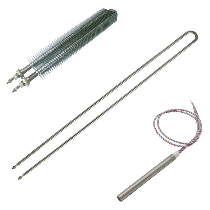 Shielded heating elements