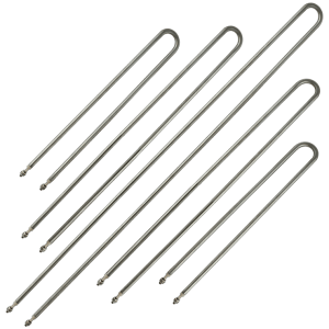 bare shielded heating resistors
